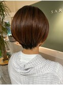 saraju ヒラノ　丸みショートボブ