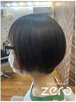 ヘアメイクゼロ 坂戸駅前店(hairmake zero) ショートボブ