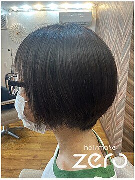 ヘアメイクゼロ 坂戸駅前店(hairmake zero) ショートボブ