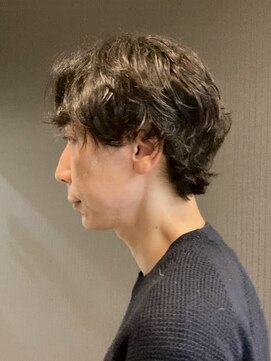 リリー(Lily) ニュアンスパーマ風ミディアム【理容室】川崎/平和島/パーマ