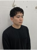 スキンフェードツイストスパイラルツーブロックマッシュ23