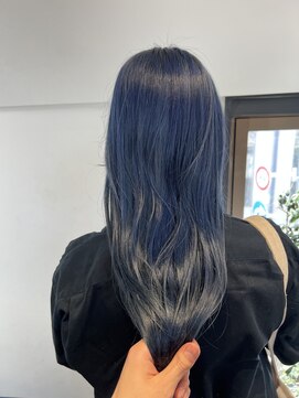 トレス(TRESS) ブルーカラー　ハイトーンカラー　ブルーシルバー