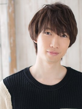 トニーアンドガイメン ホテル京阪仙台店(TONI&GUY MEN) ナチュラル甘めアースカラーのソフトマッシュスタイルh仙台