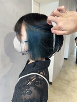 エイト ヘアサロン 渋谷本店(EIGHT) インナーカラー×グリーンカラー