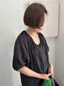 キャンバス バイ ネオリーブ 横浜西口(Canvas by neo.) ボブ まとまるボブ ダークグレージュ 横浜 sk