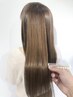 【至高の艶感☆】カット+活性ケラチンヘアエステ￥31900⇒