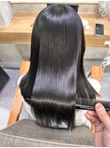 髪質改善ストレート