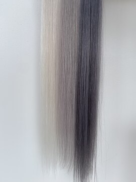 シェル 津山の手店(shel) シールエクステ【シルバー系】20代30代外国人風ハイトーン