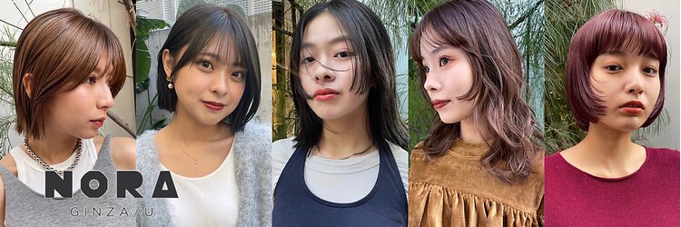 ノラギンザユー(NORA GINZA/U)のサロンヘッダー