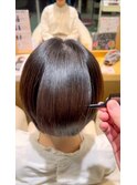髪質改善ストレート/髪質改善/艶髪/ショート/まとまりup