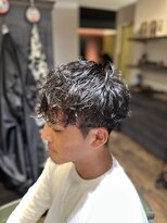 エクファフォーメン(EX-FA FOR MEN)&nbsp;ダークアッシュ/ニュアンスパーマ/韓国マッシュ/スペインカール