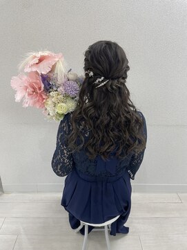 シュシュ(shushu) ハーフアップ♪