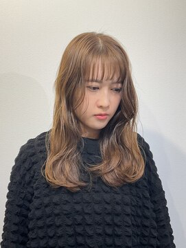 クク(coucou) 似合わせカット×ブラウンカラー