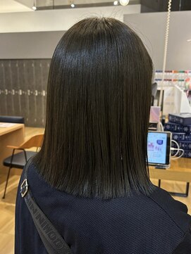 ジアン テラス(GIEN TERRASSE) 丸くならないボブ/切っぱなしボブ/伸ばしかけボブ@重里