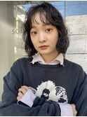 ボブパーマ/シースルーバング/マイルドパーマ_下北沢