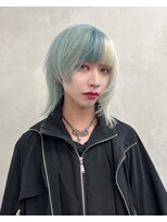 ガルテ(GARTE) ウルフカット/ハイトーンカラー/ツートンカラー/ペールカラー