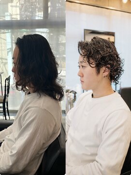 ボンド 三軒茶屋(Bond) メンズロング×デジタルパーマ◎三軒茶屋 RYUKI メンズパーマ