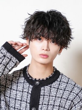 トゥルークリエイション 渋谷(True Creation SHIBUYA) 韓国波巻き無造作ツイストスパイラルマッシュウルフ
