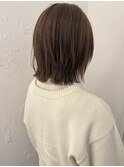 レイヤーぱつっとボブ