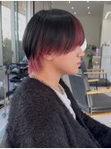マッシュウルフ/インナーカラー