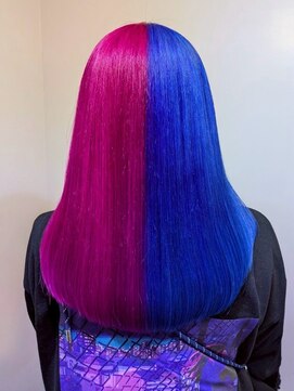 リリー シブヤ(Lilly shibuya) 【Lilly渋谷】#ツートンカラー#カラーバター#派手髪