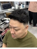 アイコン ブルー メンズ(I-CON #blue MEN'S)&nbsp;フェザーアップ×スキンフェード【池袋フェード】