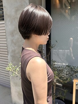 バートランド 白楽(Bertland) 島田/ハンサムショート 似合わせカット 白楽 大人ショート