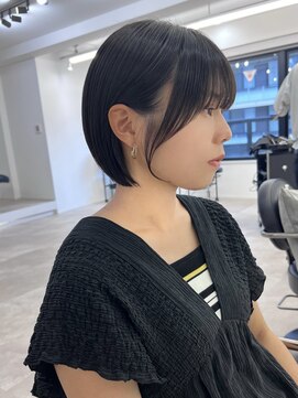 メルバイグラフ 梅田(mel by GRAFF) 【ミニボブ】ナチュラルボブ/ストレートボブ/ショートボブ