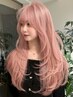 【YUNO・追詰 限定】透明感 ブリーチカラー＋カット＋トリートメント　￥13800