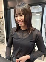 シータ(sheta)&nbsp;【表参道sheta小林】イメチェンハッシュカットフルバング