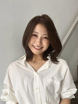 クロト(Clotho) レイヤー/セミロングボブ髪質改善縮毛矯正白髪ぼかしショート