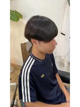 スイート ヘアデザイン(Suite HAIR DESIGN) ショートマッシュ×曲がるストレート