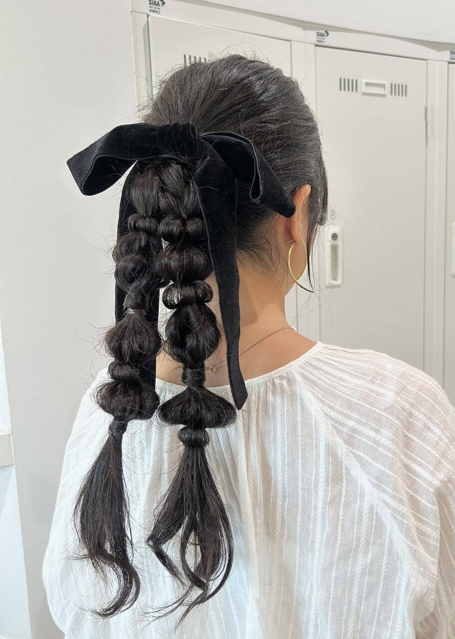 ヘアアレンジセット ヘアセット/ヘアアレンジ/編みおろし：L264230109｜アーチバイケンジ