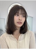ボブ/レイヤーカット/グレージュカラー/表参道