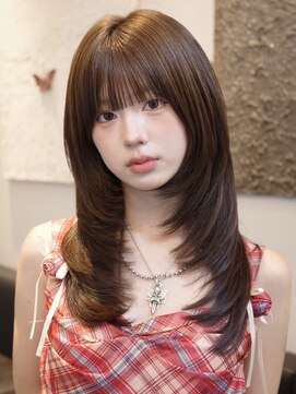 ジュノヘアージャパン 表参道(JUNO HAIR JAPAN) 黒髪/クラゲヘアー/オリーブグレー/小顔/ココアベージュ/渋谷