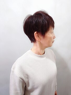 ラトリエコンタン(L´atelier Content) 30代40代50代おすすめ　大人カジュアルなショートレイヤー