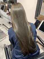 ノエル 池袋店(noel)&nbsp;【noel】manami×オリーブベージュ　ブリーチなしダブルカラー