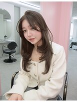 ボタン シブヤ(VOTAN SHIBUYA) 【MISAKI】ハッシュカット/ブリーチなし/ショコラグレージュ