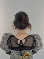 ミンクスオーバー(MINX OVER)&nbsp;【ヘアセット】リボンヘア/カチモリ