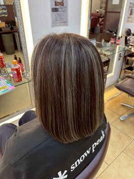 インパークス 新越谷店(INPARKS) ボブ×ハイライト［新越谷］