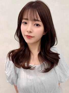 エジョン 幡ヶ谷店(Aejon) 韓国レイヤー/ワインレッド/マロンベージュ/イメチェン/幡ヶ谷