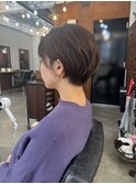 木村法子【ショートヘア×グレーマット】