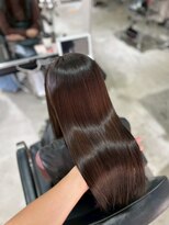 ザシェノンウメダ(THA CHAINON UMEDA) イメチェン/ピンクベージュ/アンブレラカラー/前髪/心斎橋