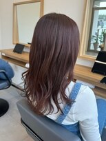 クラップス オル 金沢八景(CLAPS Ore)&nbsp;追浜顔周りレイヤーカット顔周りカットブリーチなしダブルカラー