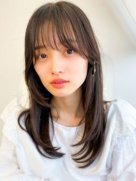 コローレ 佐賀(COLORE) 10代20代30代大人可愛い韓国風レイヤー艶感ブラウン春カラー