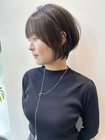ステアケース ギンザセブン(stair:case ginza7)&nbsp;王道ナチュラル耳かけ丸みくびれショートボブ