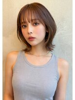 ブランニュー オーバー 難波店(Brandnew over)&nbsp;【Brandnew】レイヤーボブ＿インナーカラー＿ボブ