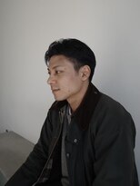 プールサイド(POOLSIDE)&nbsp;メンズカット　かき上げスタイル　大人メンズ　福岡　博多区