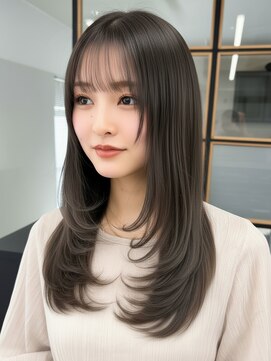 ソア 渋谷(soar) 顔周りレイヤー/髪質改善/透明感カラー/ニュアンスカラー