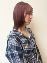 ロックス バイ マグ 松本(rocks BY MAG)&nbsp;チェリーレッド暖色カラーボルドーワインレッドブリーチなし